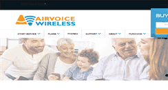 Desktop Screenshot of airvoicewireless.com